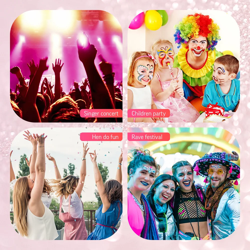 Makeup Styling Lip Glue Eye Body Bonding Sequins Waterproof Sweat Resistant Super Sticky Lip Primer Gel