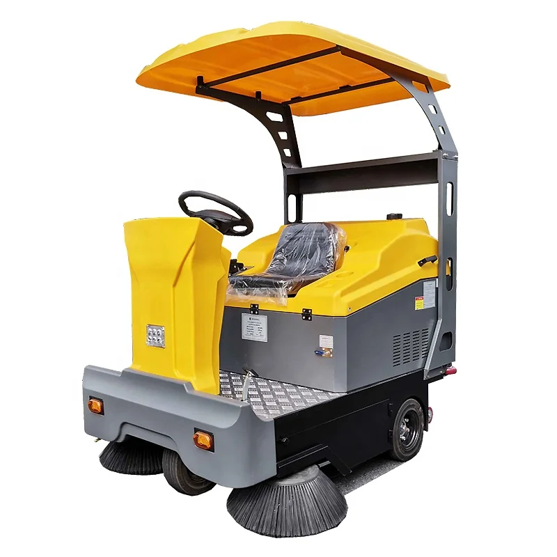 KW-1400C Excellent Quality Electric Floor Sweeper China Road Sweeper