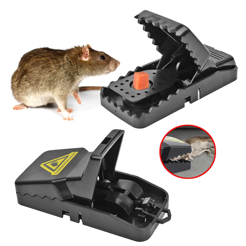 Mouse Traps, Small Mice Trap Indoor Quick Effective Sanitary Safe Mousetrap Catcher for Family