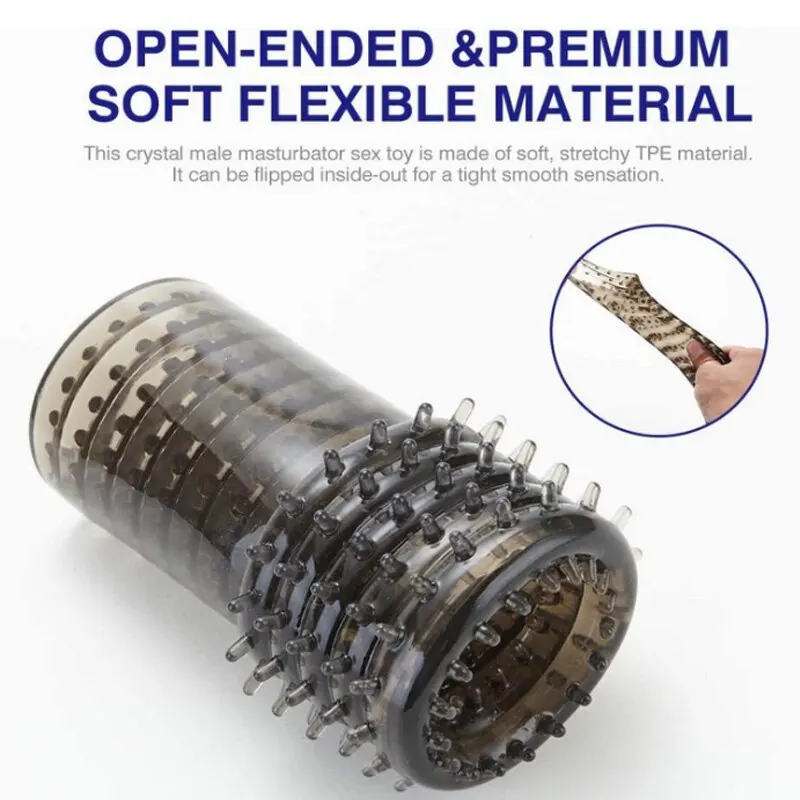 Hot Sale Manual Penis Device Soft Pussy Vagina Silicone Electric Male Masturbator Adult Sex Toys For Men