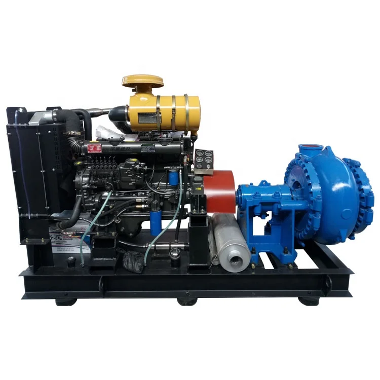River Sand Suction Pump With Diesel Engine