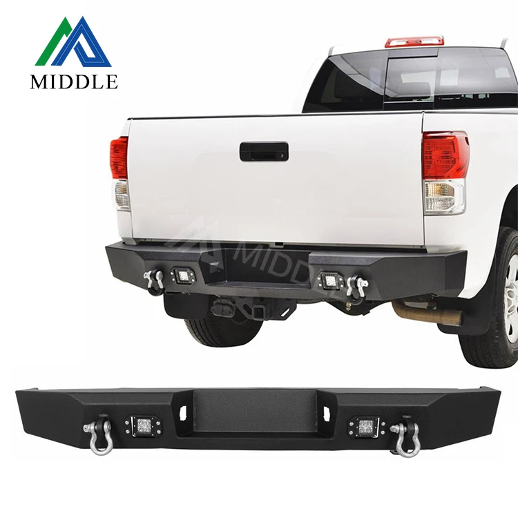 2021 Hot Sell American Truck Stainless Steel Rear Bumper Bull Bar For 2007-2013 TOYOTA TUNDRA