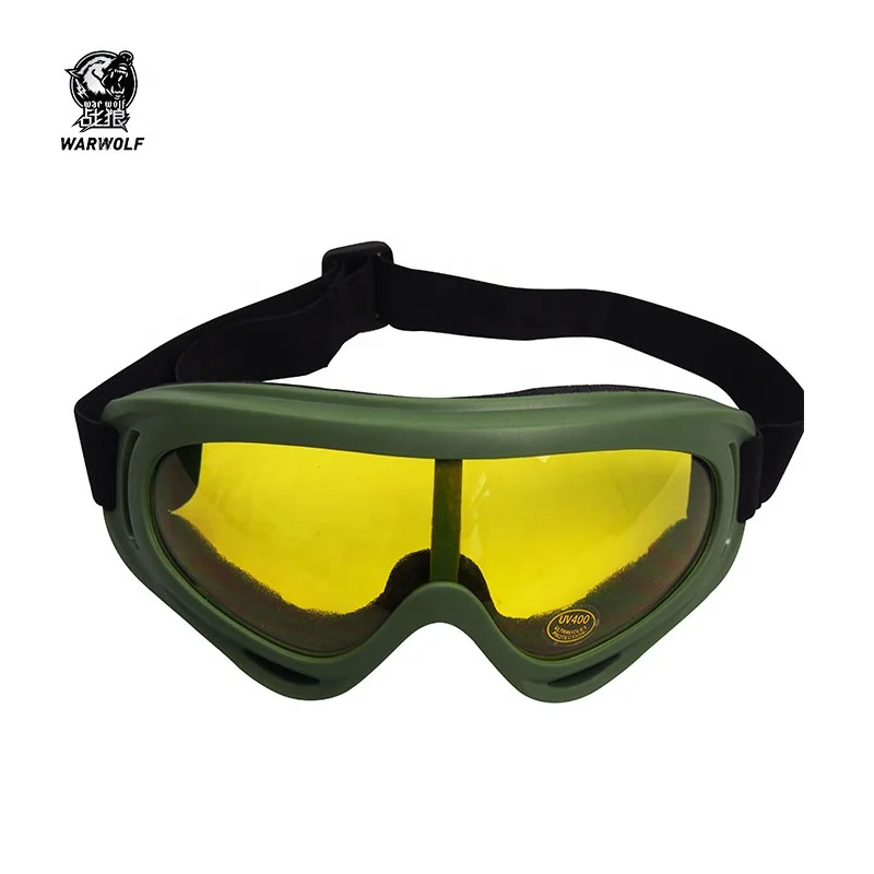 Ударопрочные ветрозащитные X400 мотоциклетные гоночные велосипедные очки с цветными линзами