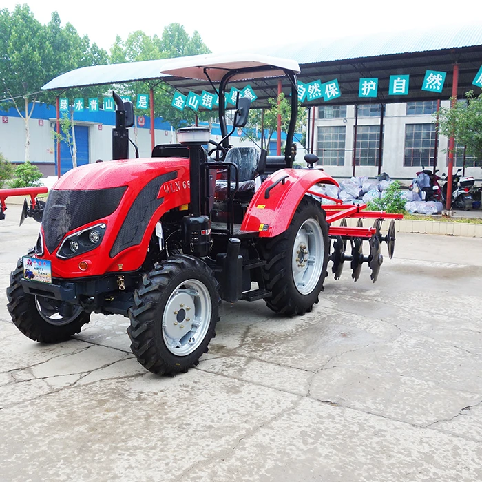 Cheap Farm Tractor 4X4 Drive Farm Middle Horsepower 70HP 4WD Four Wheel Traktor Agricol Farming Tractor Price Philippines