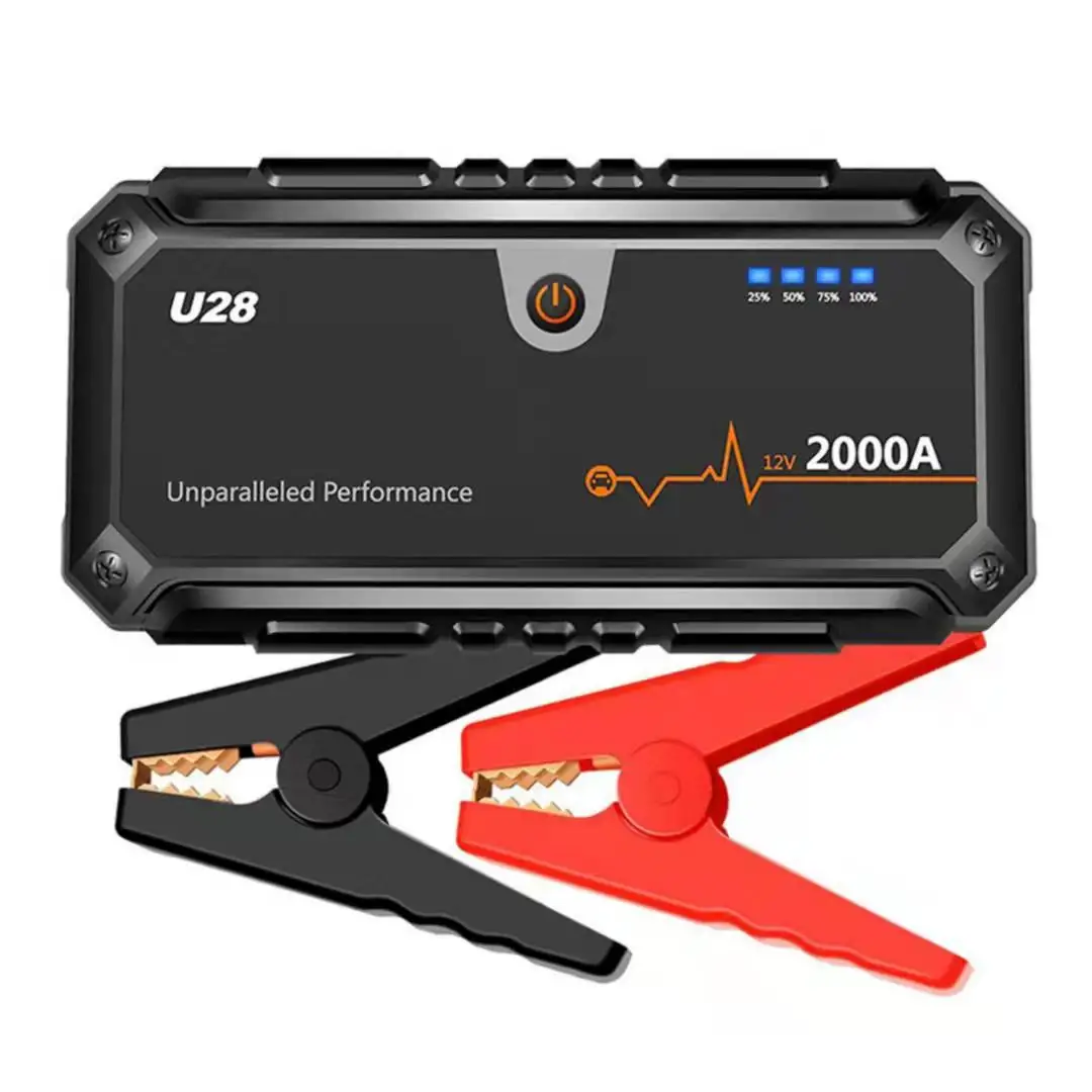 multi function jump starter 12v 24v cars gasoline diesel 1000a 2000a peak current 18000 mAh 16800 mAh car jump starter