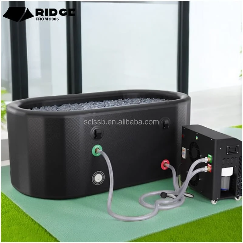 Adult Pvc Inflatable  With Chiller Chiller Water Cooling With Cooling System Cold Plunge Ice Bath With Chiller