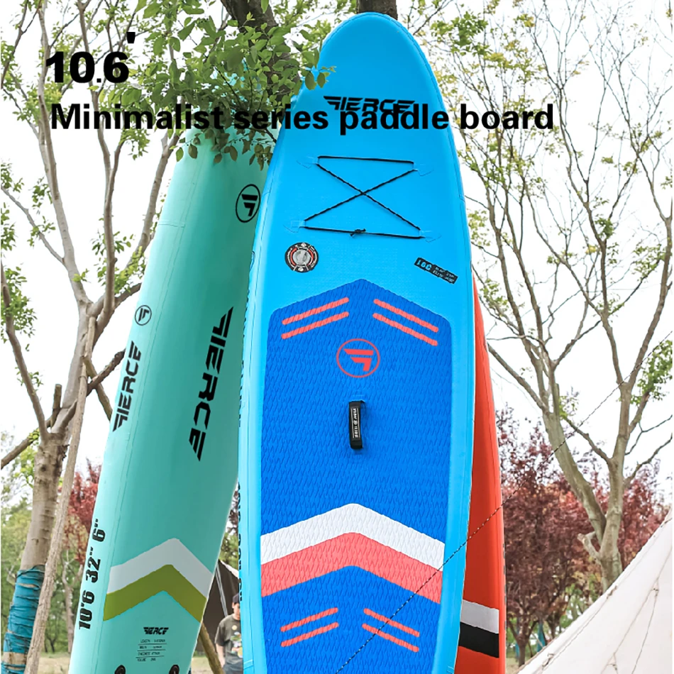 Wholesale Outdoor Water Surfboard Inflatable Fishing Sports Yoga Stand up Board Paddle
