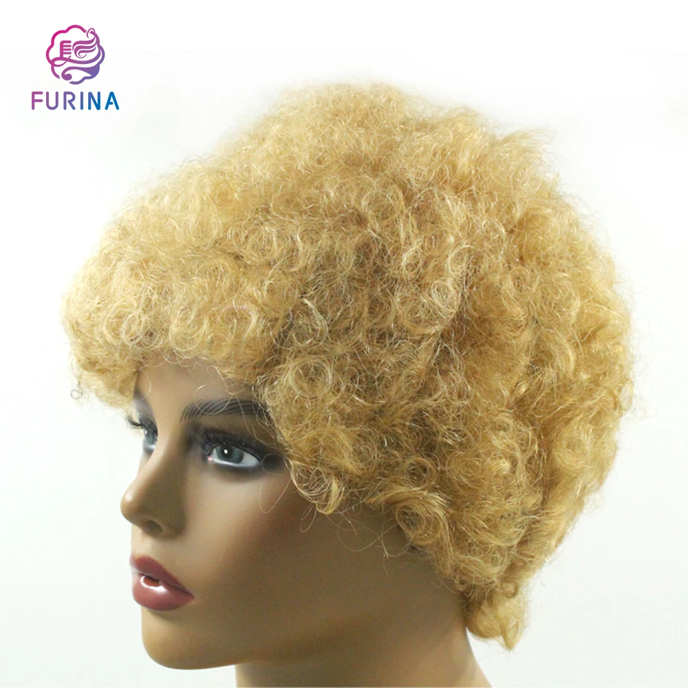 Wholesale curly brown unprocessed virgin human hair full machine made wig wig wholesale human hair vendors for women