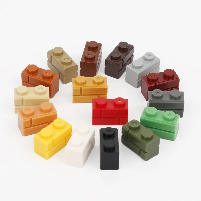 
Compatible with legoinglys 1000pcs construction house colorful 1X2 98382 bricks building block 
