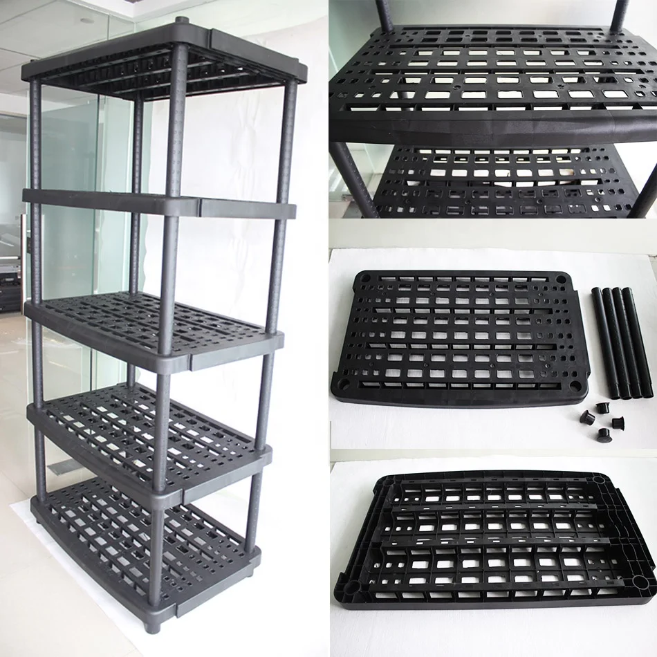 G 3177 Factory Price Good Quality Display Shelving Racking Plastic /pp tool cases Shelf