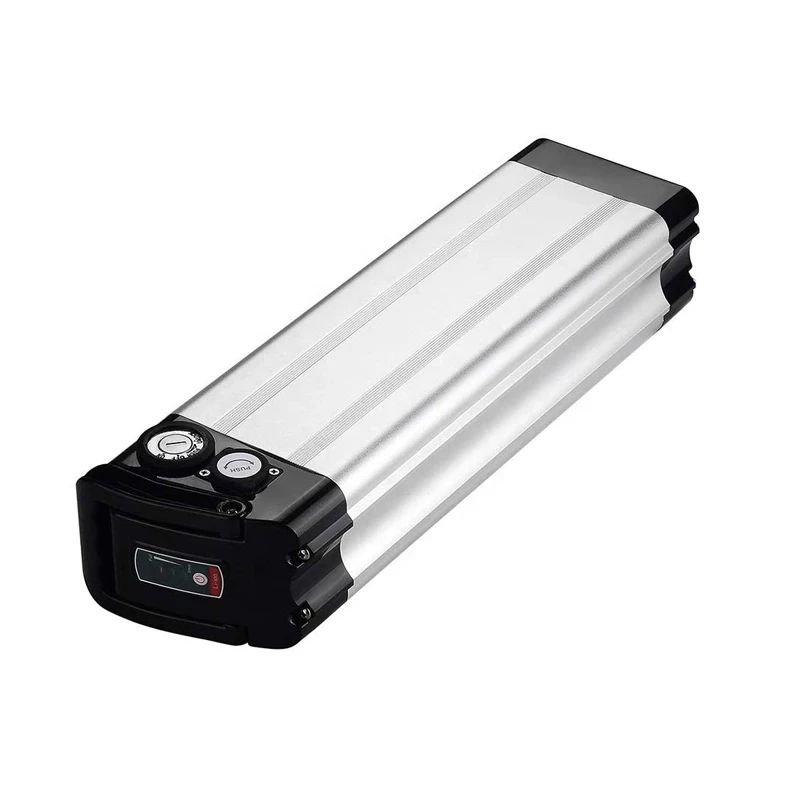 THLB Rechargeable Ebike Battery 36v 15ah Lithium Silver Fish