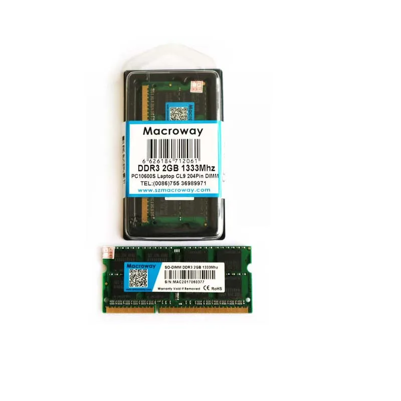 Ноутбук 204 Pin 1600 МГц DDR3 4 Гб Ram памяти