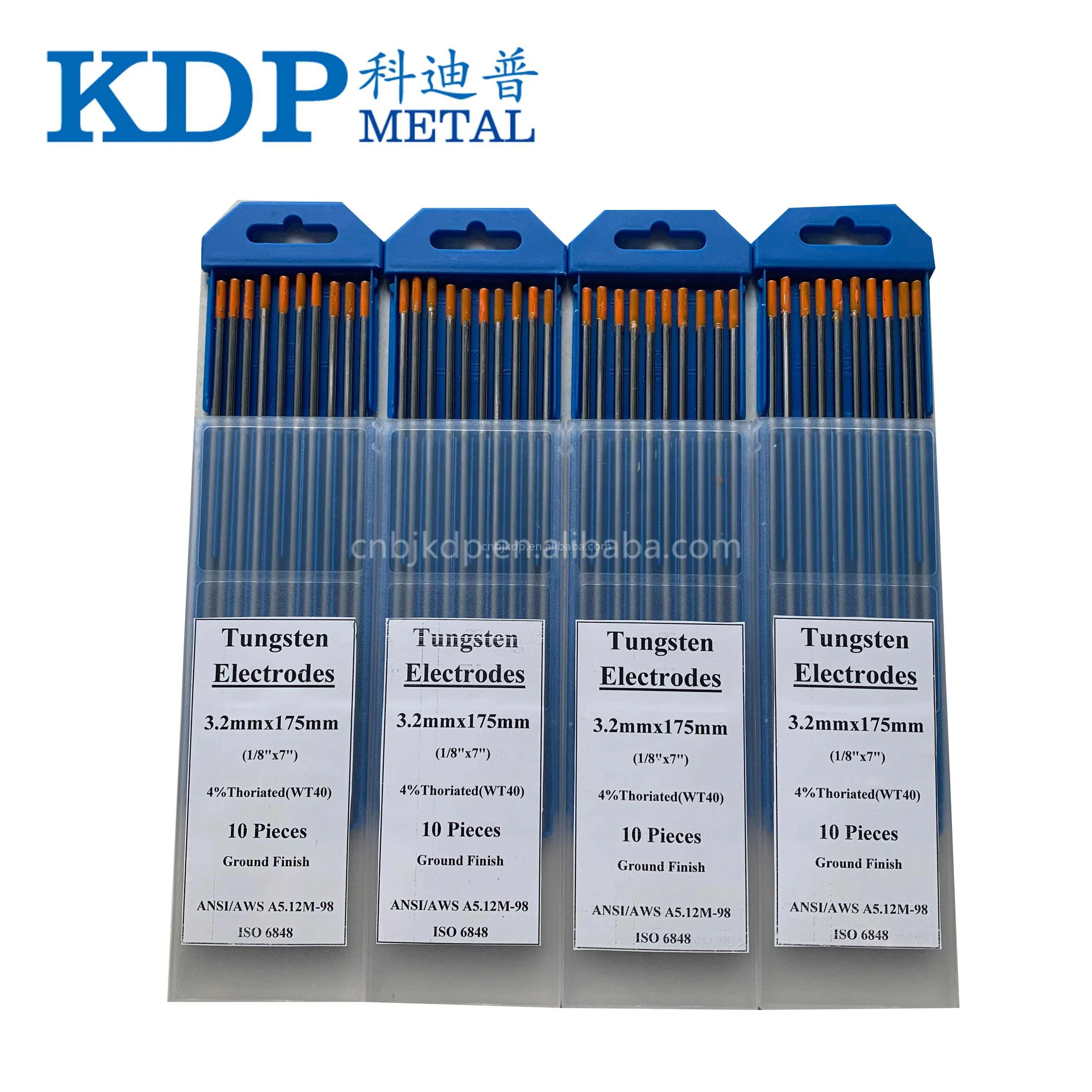 Tig Welding Tungsten Electrode with 1.5mm, 2mm, 3.2mm Diameters on Sale