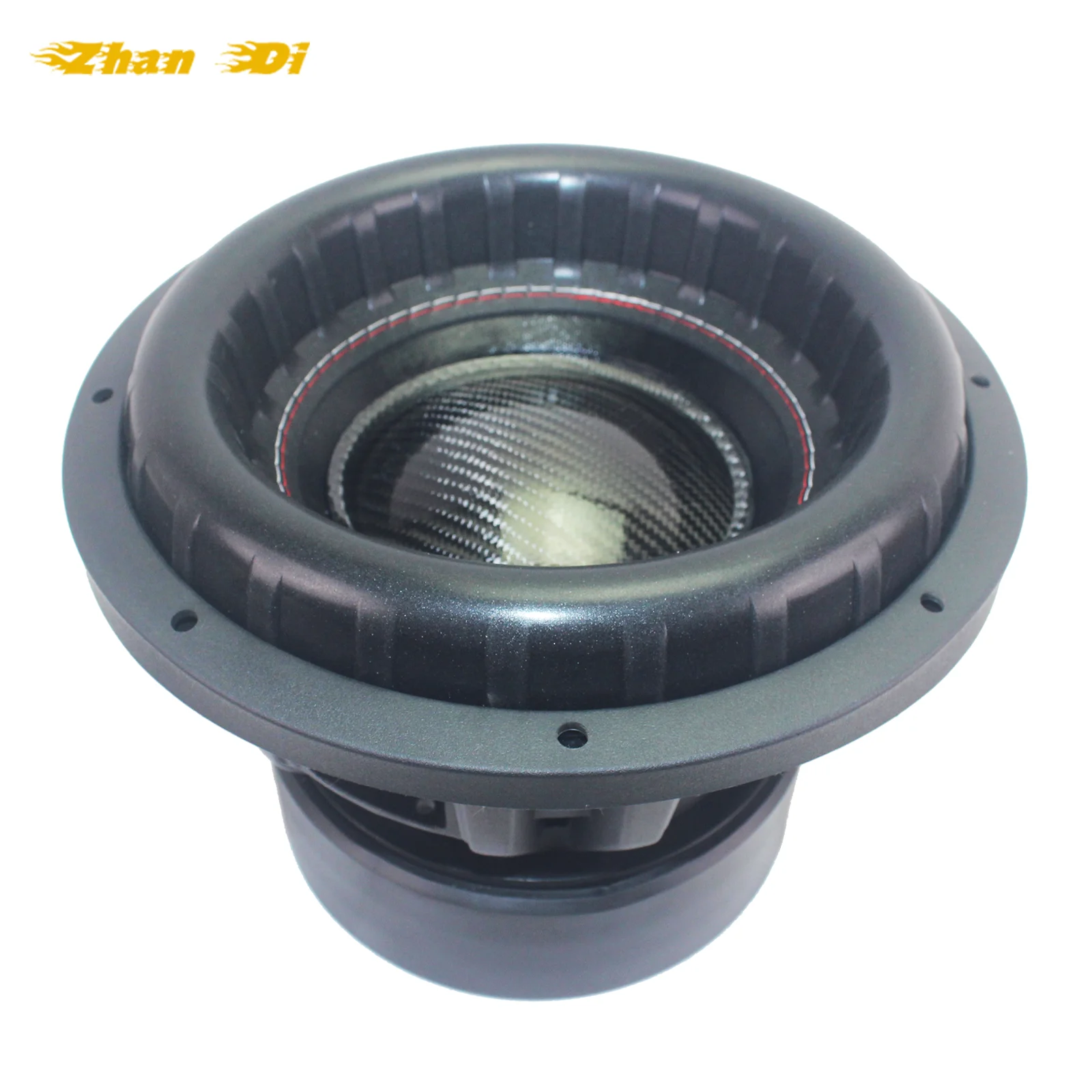 OEM Factory 12-Inch Car Subwoofer with 3 Magnets 5000W Max Power Dual Coil Aluminium Frame 12V DC Voltage