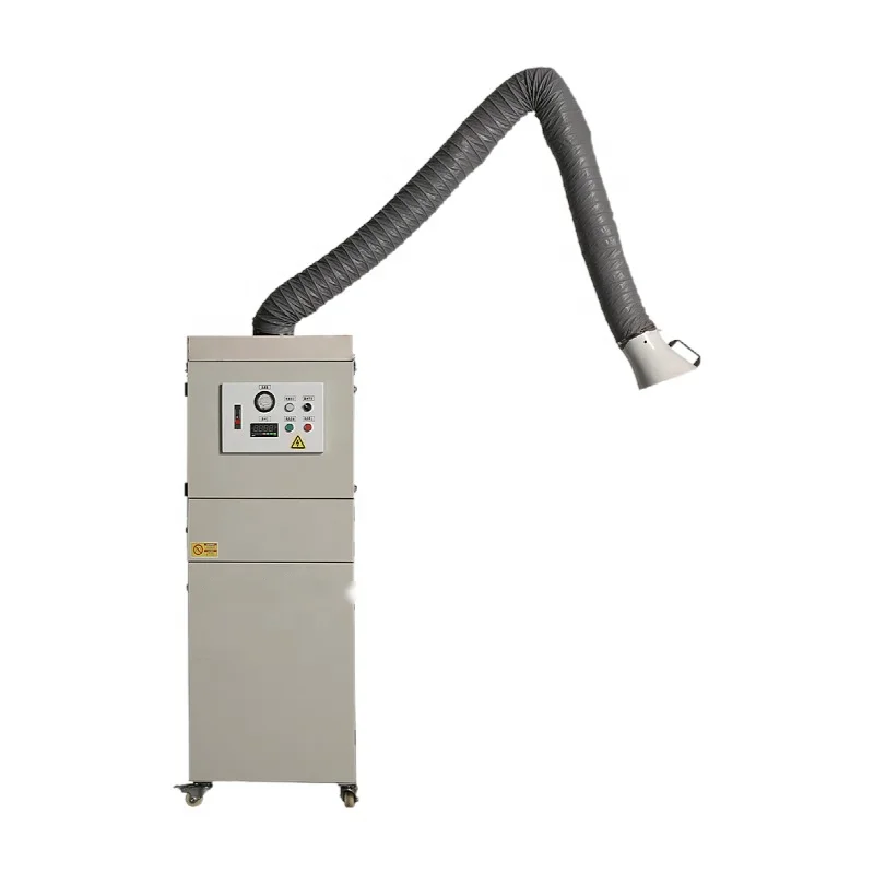 Industry Welding fume small Mobile portable Universal suction arm Cartridge dust collector