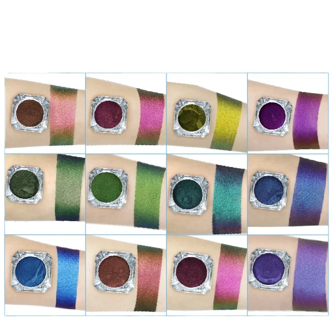 
various Chrome Chameleon Powder Color Shift Pigment for Car Coating nail beauty 