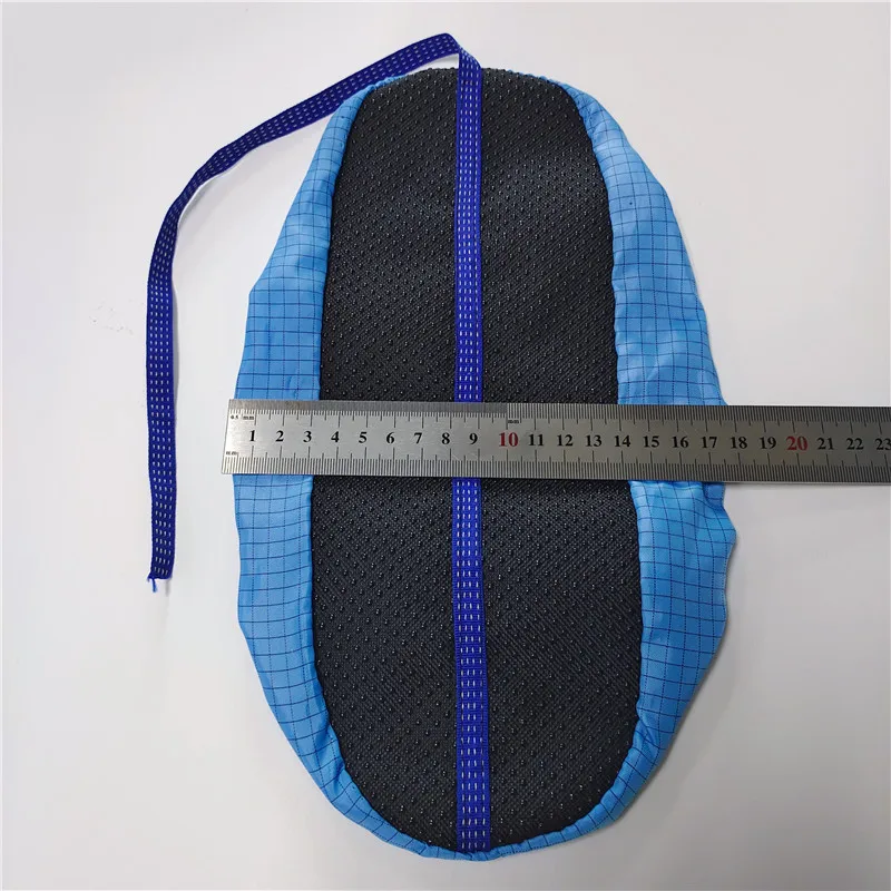 PE antistatic shoe covers more economical and practical than disposable shoe covers and made of striped or mesh fabric