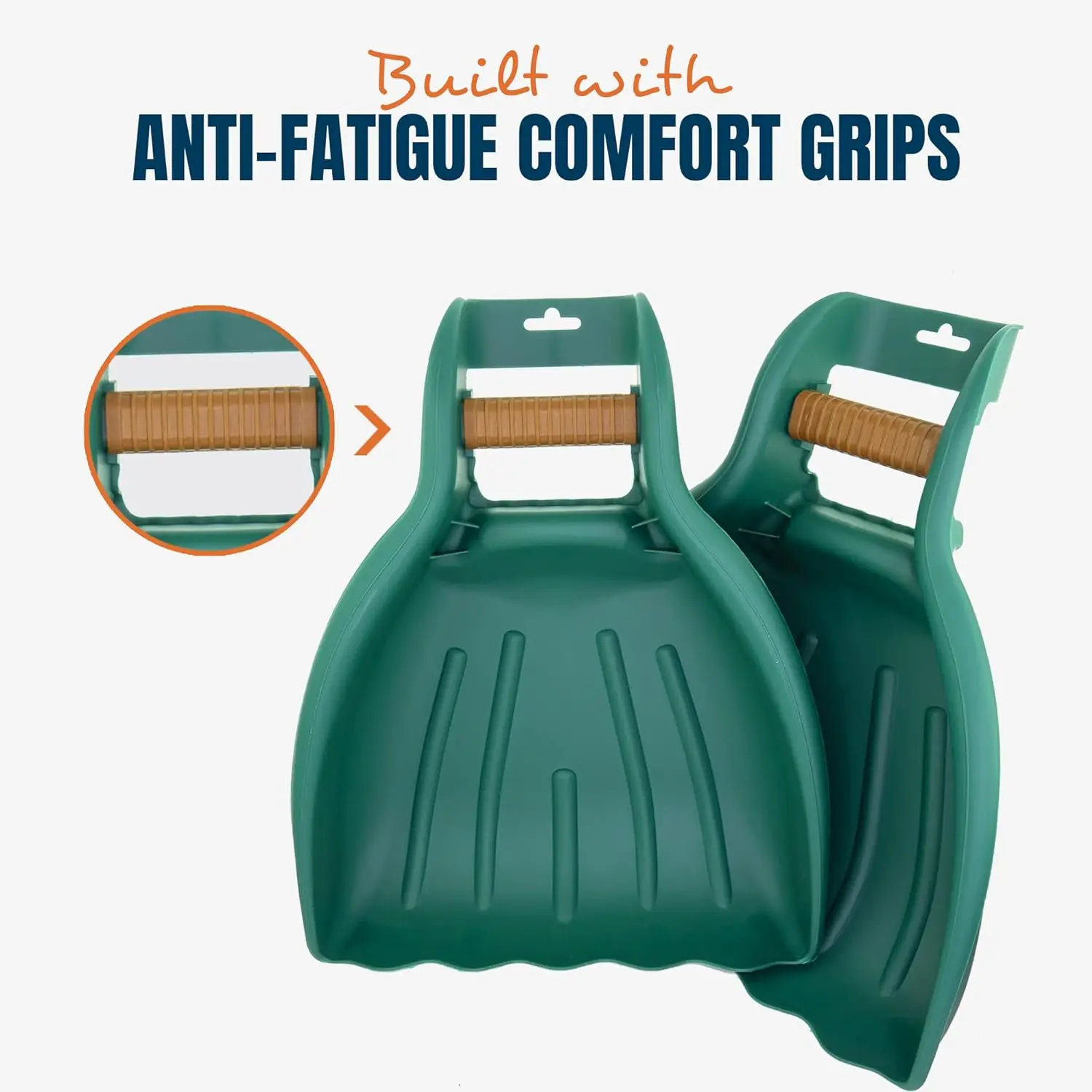 Leaf Scoops and Claws,Large Hand Held Garden Rake Grabbers for Leaf, Garden Claw for Lawn Grass Removal