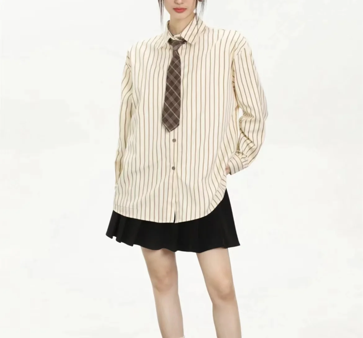 Осенний Модный Кардиган с длинным рукавом Топ осенние женские белые рубашки из искусственного шелка Топы офисные