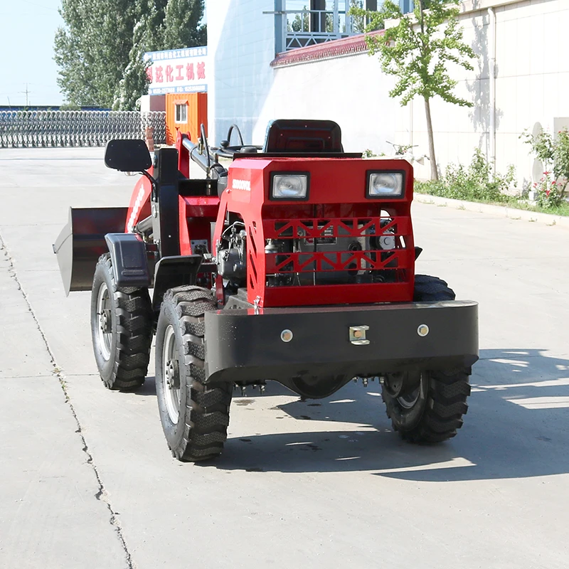 Good Quality Small Loader4x4 New Cheap 1 Ton Wheel Mini Loader With Small Hammer Mini Loader Diesel