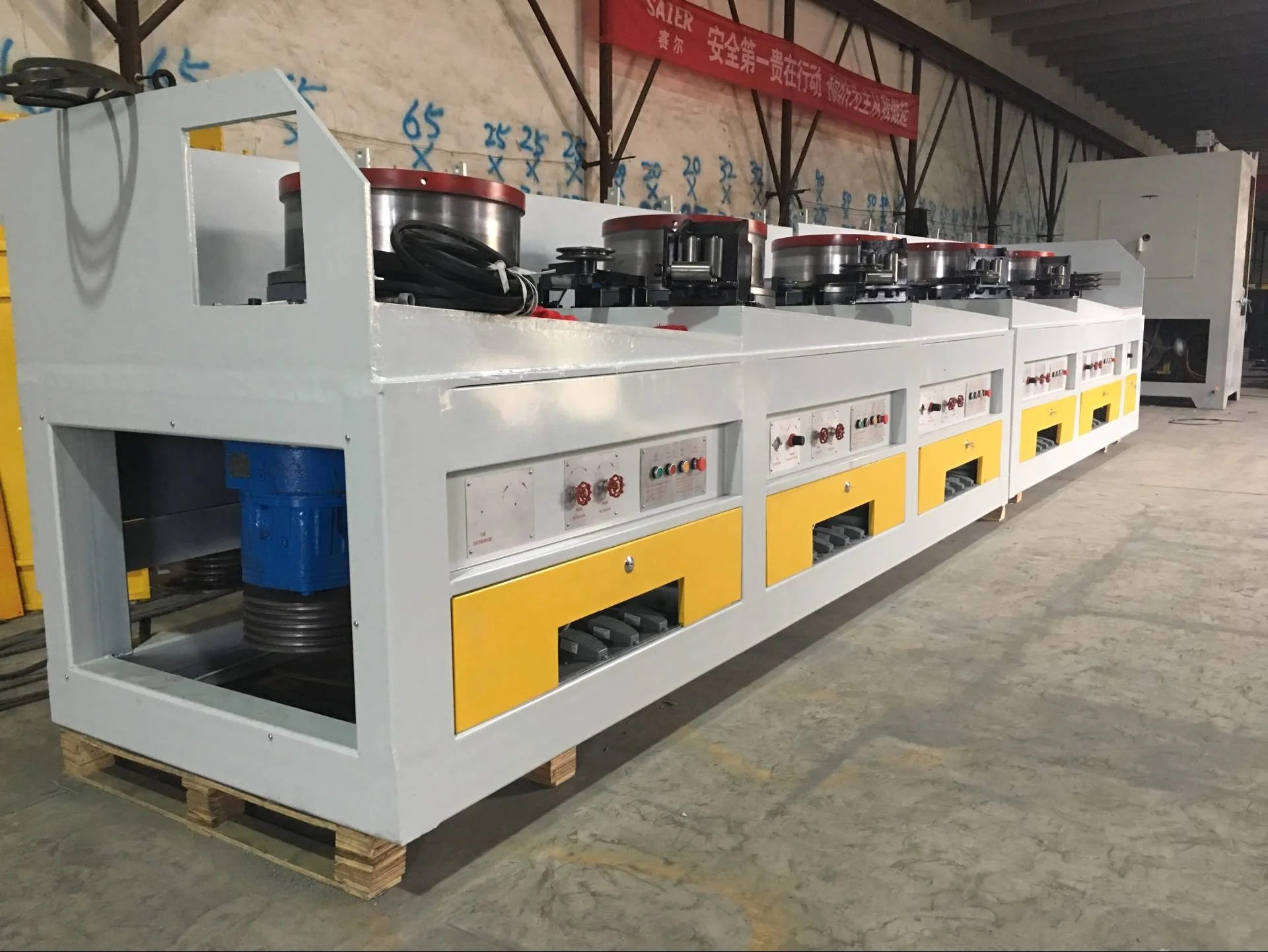 High carbon steel wire  wire drawing machine for spring, steel wire rope and steel cord