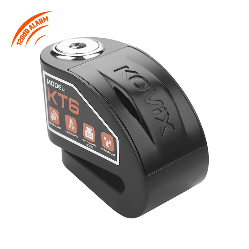Kovix Professional Manufacturing Alarm Disc Lock OEM ODM Bike Alloy Steel Brake Disc Lock