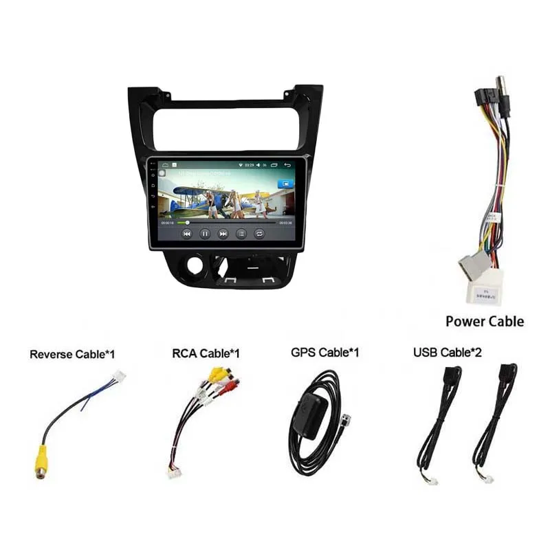 9 inch HD Touch screen Car Radio GPS Navigation For Suzuki Grand Vitara 2005 Android Car stereo with Wifi Multimedia Video