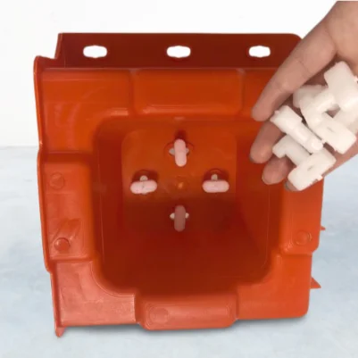 Renfa high quality price advantage decorative plastic Interlocking concrete cement  hollow block brick molds for wall for sale