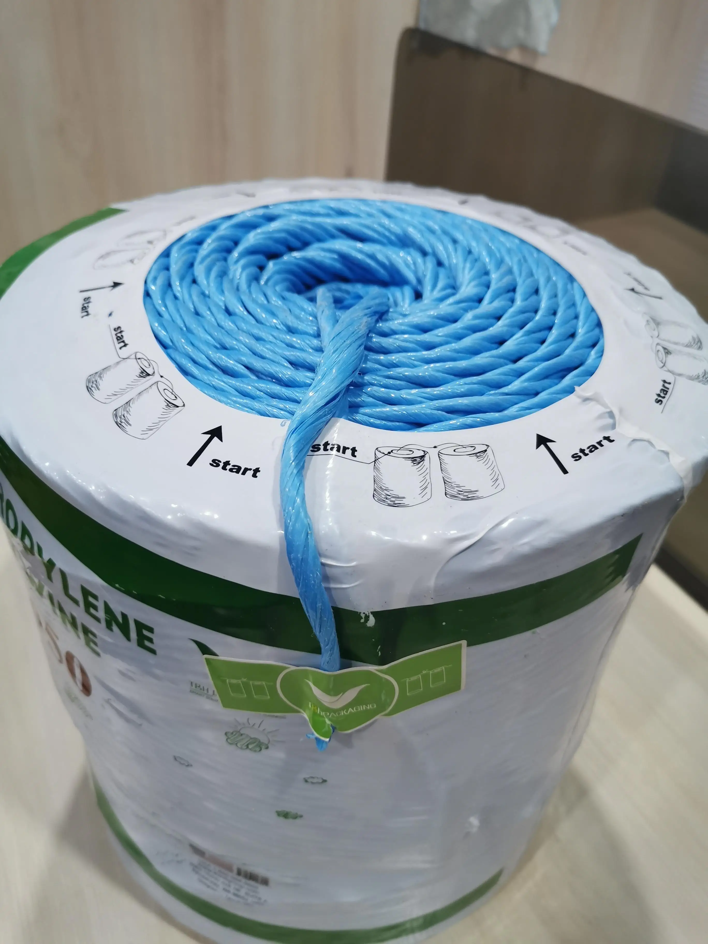 Making Plastic Hay Rope Pp Baler Twine