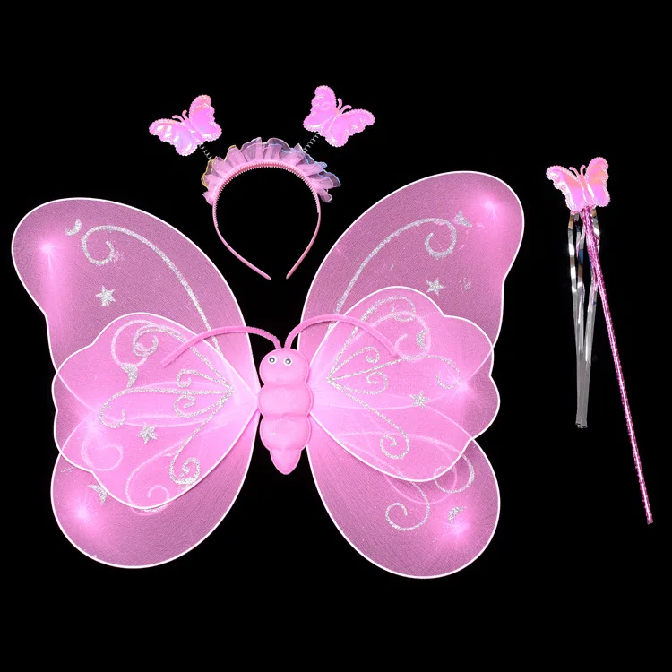 dressing up little girlsButterfly Angel Costume Dress Up  Princess accessories Fairy Wings