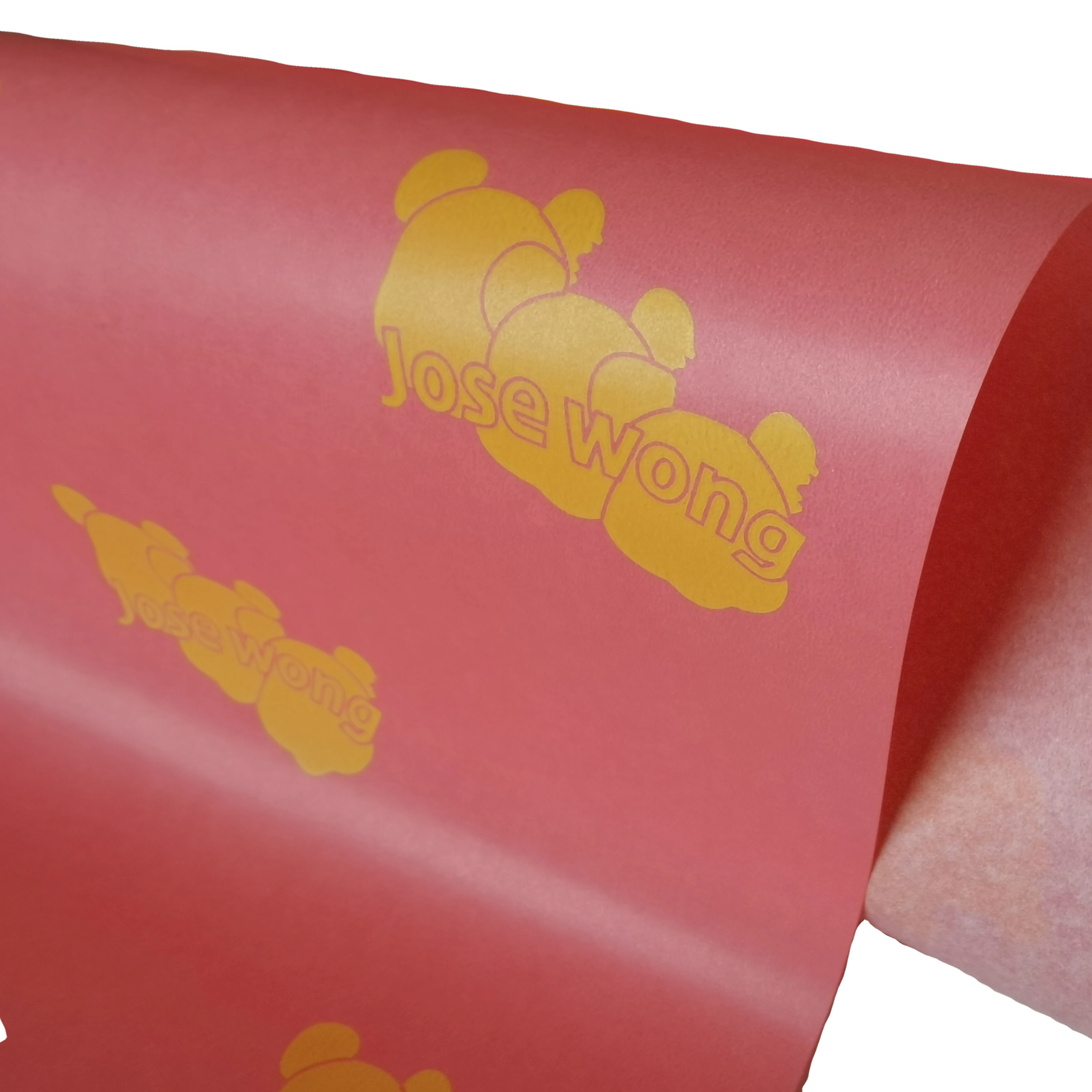 
China Dongguan Factory New Design Wrapping Paper Khaki Wrapping Paper Double Sided Wrapping Paper 