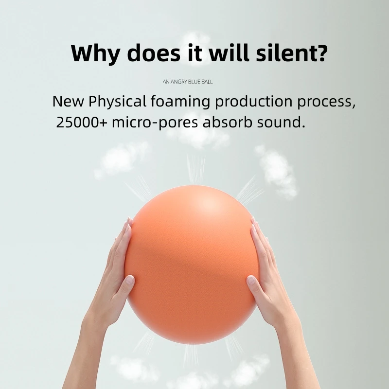 Custom Logo Size 3 5 7 Soft Pu foam Silent Basketball Indoor Quiet Training Balls Kids Toys Bouncing Ball