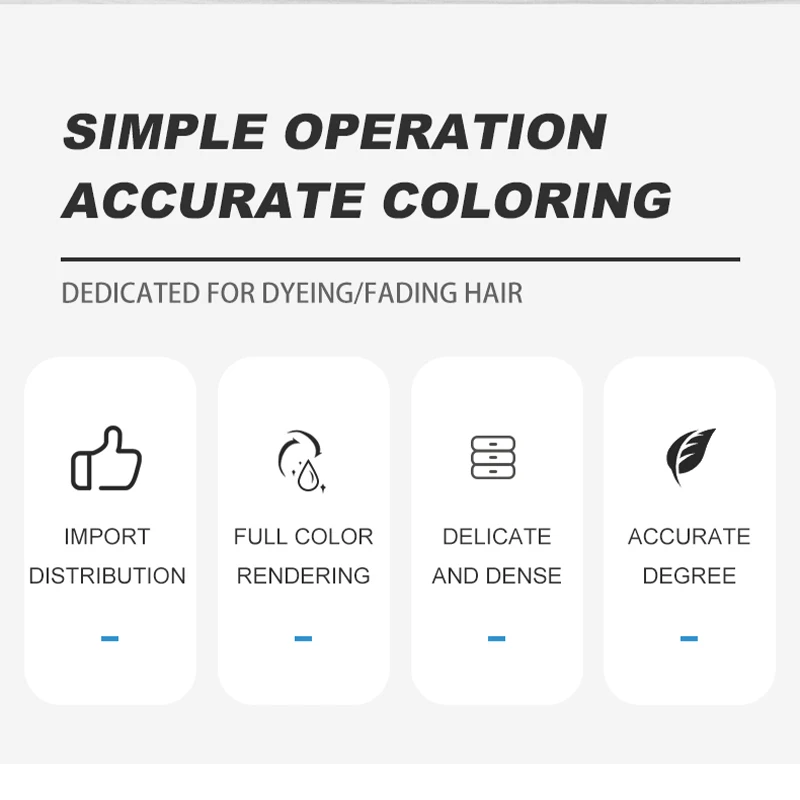 salon professional virgin hair color dye Use hair dye color cream color developer