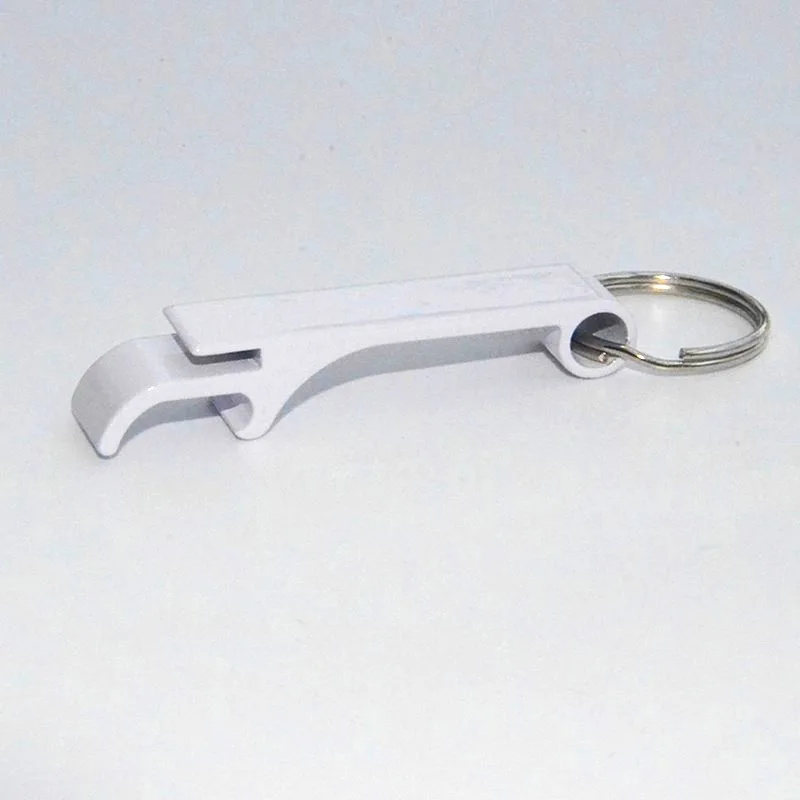 Self Defense Set Aluminium Bottle Opener Keychain Accessories Promotional Gift Beer Opener Sublimation Blanks Can Tin Keychains