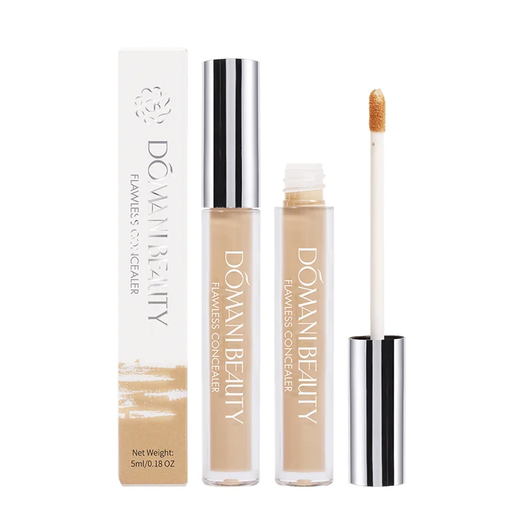 Domani Beauty Creamy Natural Waterproof Full Coverage Face Makeup Custom Logo Private Label Flawless Liquid Conceal Concealer