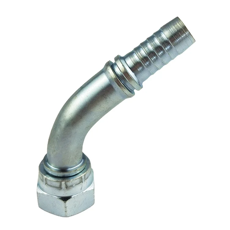 Углеродистая сталь 90 SAE фланец 6000PSI, ISO 12151-3-SAE J516 гидравлический шланг фитинг