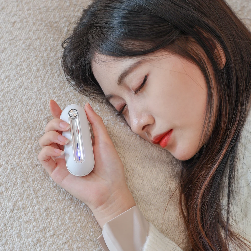 Custom Logo OEM 2000mah USB Cute Power Bank Hand Warmers Rechargeable Reusable Pocket Hand Warmer Portable N2 Bathroom Heater