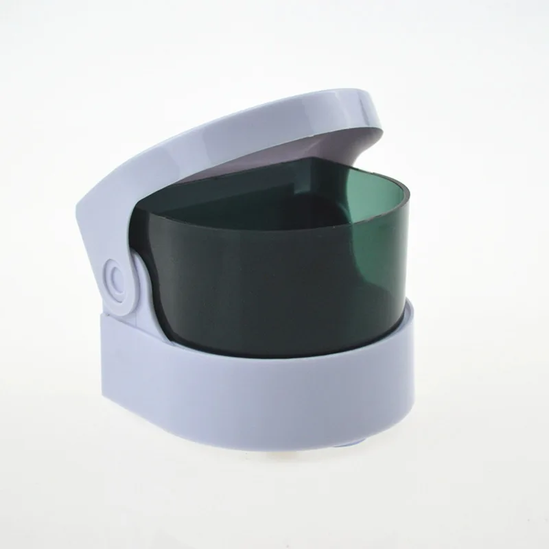 Wholesale household mini ultrasonic diamond jewelry denture cordless cleaner machine vibrate cleaning box