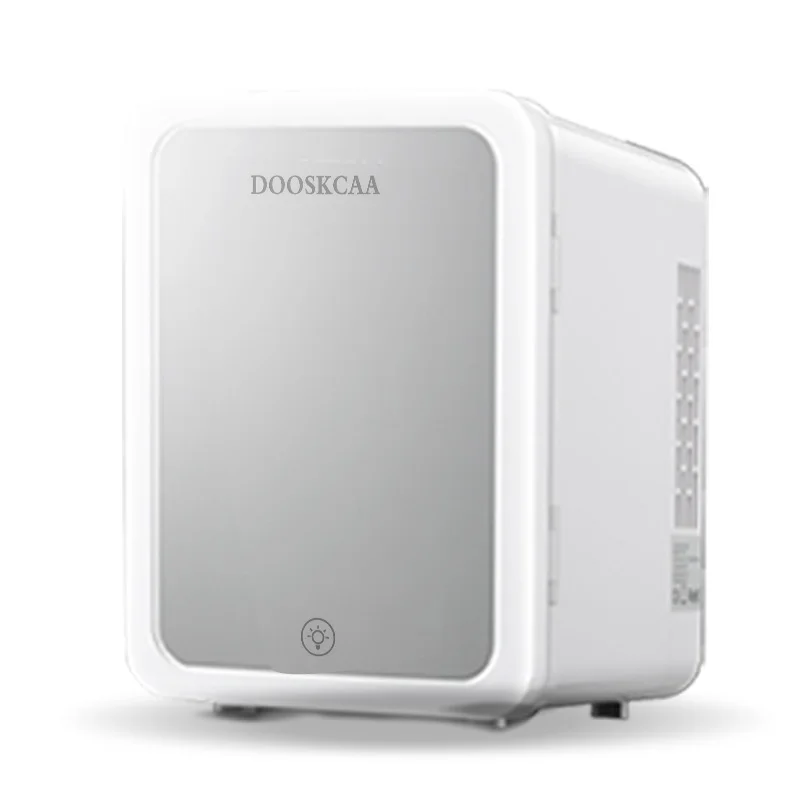 4L Mini fridge mini bar Portable Car Beauty Fridge Cosmetic cooler fridge with mirror glass