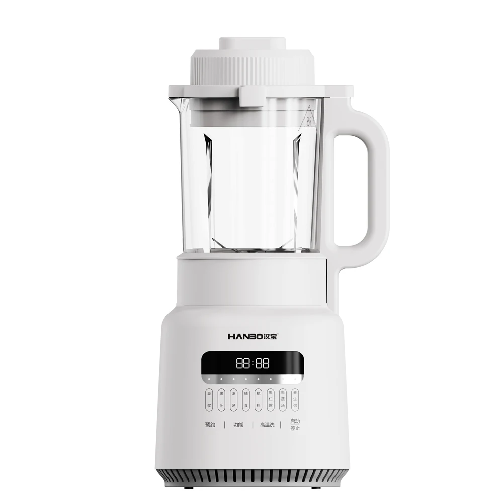 1.2L Home electric mixer blender machine mixer multifunctional plant based milk blender with touch panel kitchen glass blenders