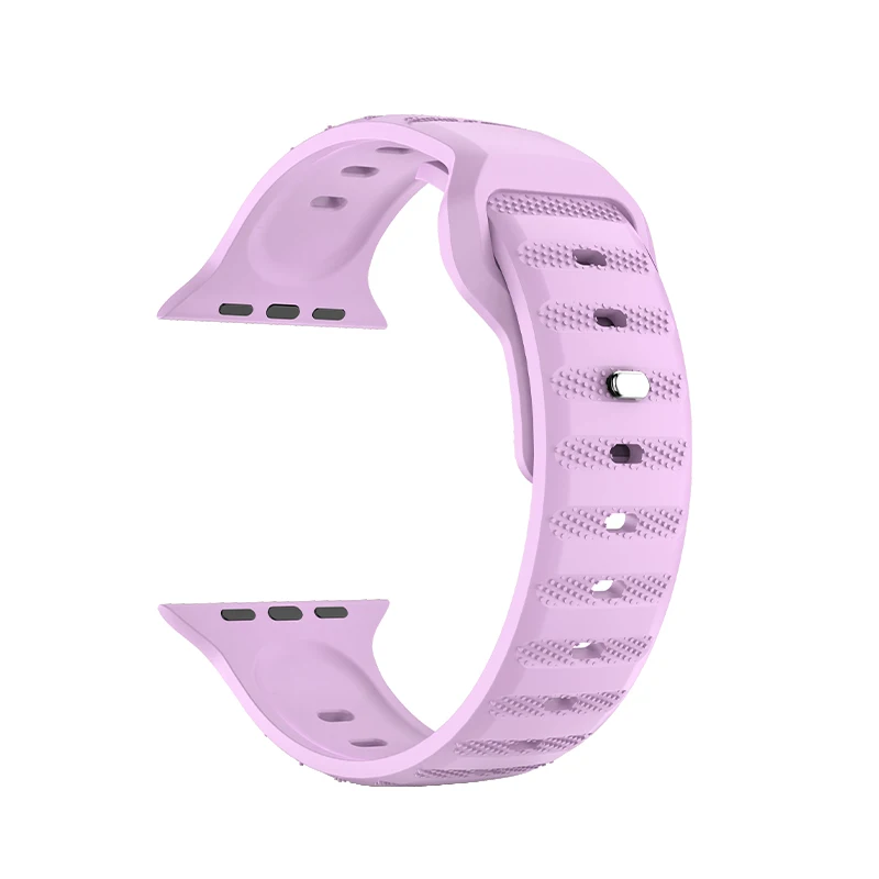 iWatch Band  Waterproof Sports FKM Rubber Watch Strap For iWatch Series 7 Bands 45mm
