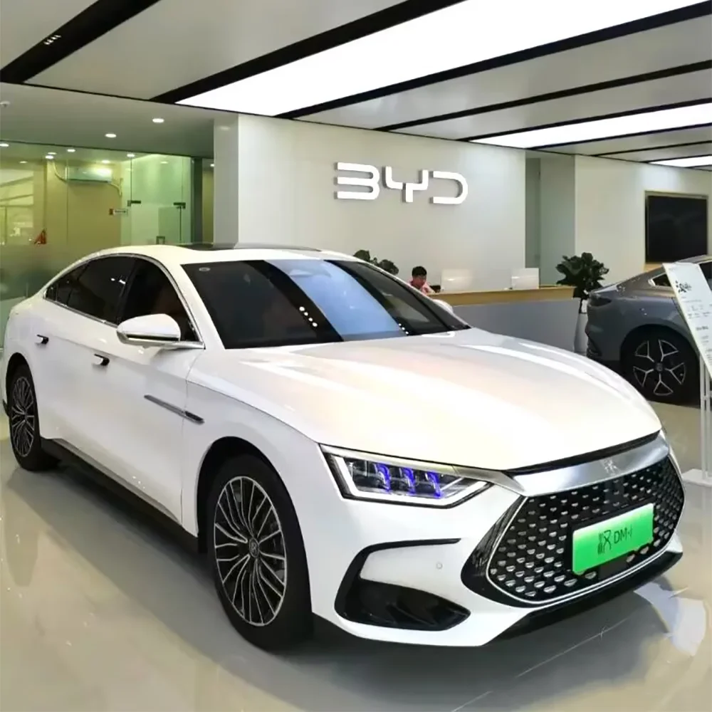 In Stock China byd electric car Range 610km BYD Han EV New Energy vehicle  byd han for sale in russia