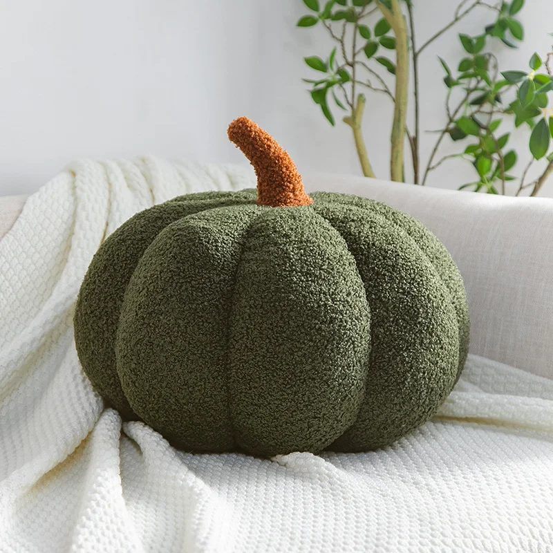 Promotion Ins Funny Pumpkin Pillow Creative Special-shaped Sofa Cushion Halloween Decoration Cute Children Plush Toys