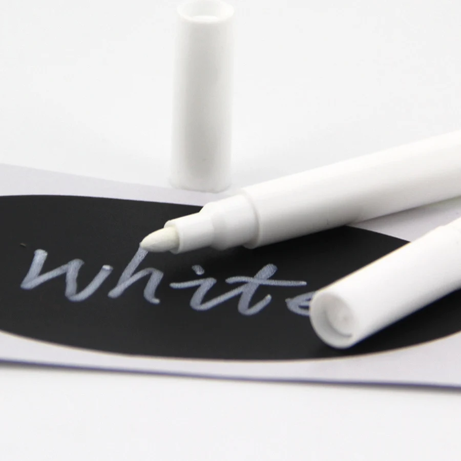 Mini Wet Eraser White Ink Marker Glass Board Writing Wet Eraser Marker