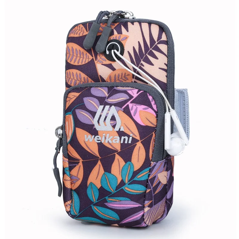 2024 sports outdoor mobile phone arm bag belt female sports running fitness outdoor arm bag