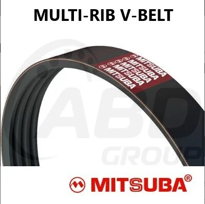 CORREIA ALTERNADOR MEGANE 1.6 LAGUNA 2.0 3PK0715 3PK0715 Mitsuba Automotive Multi-Rib V-Belt
