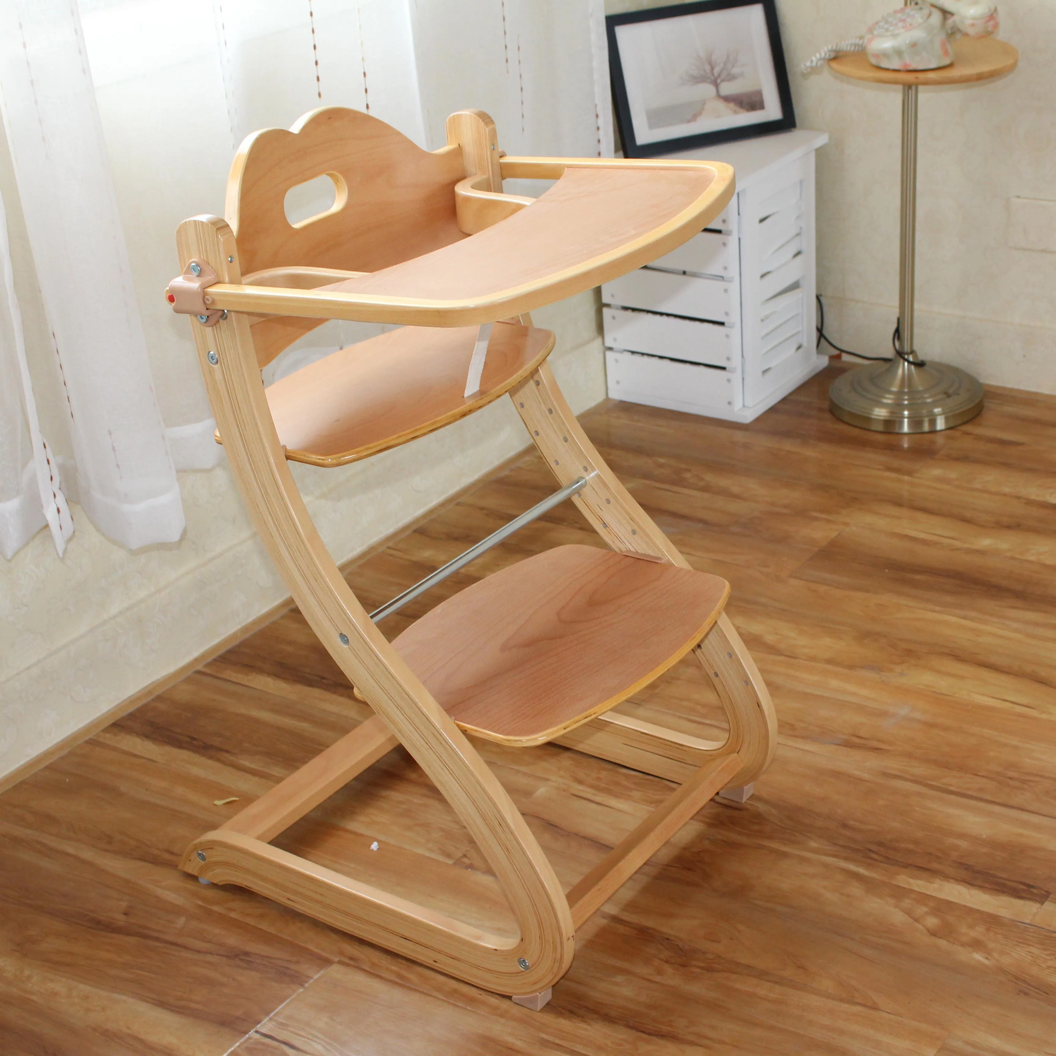  Высококачественный деревянный детский стул для кормления