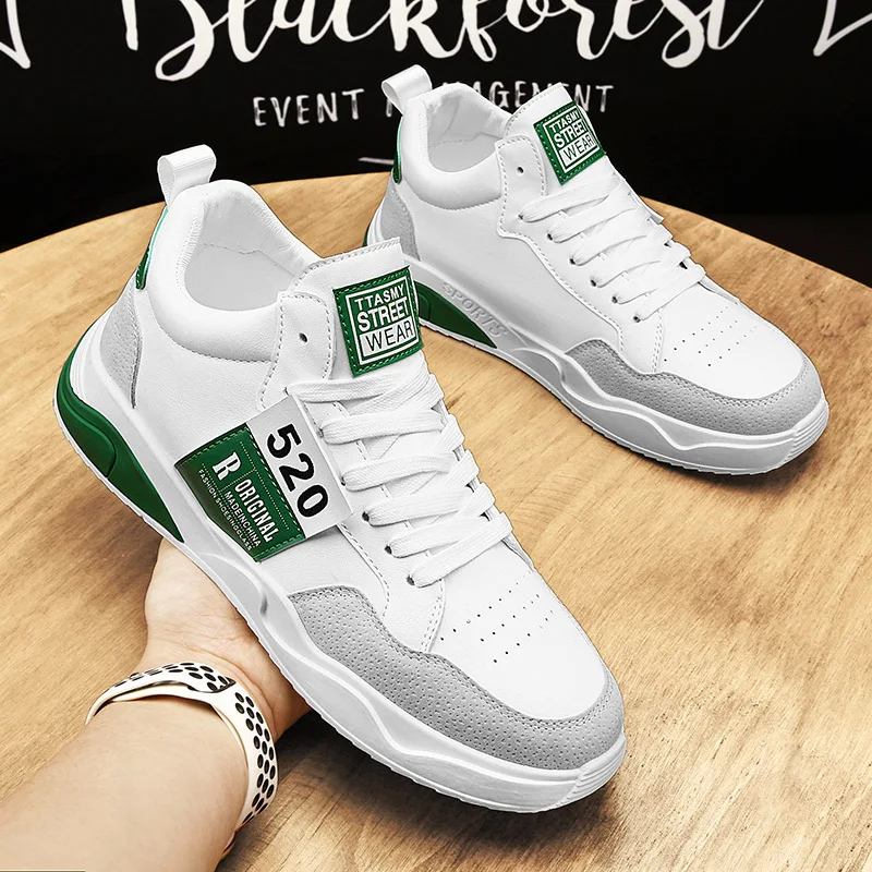 Wholesale urban charm good quality casual footwearr white breathable casual shoes man running shoes