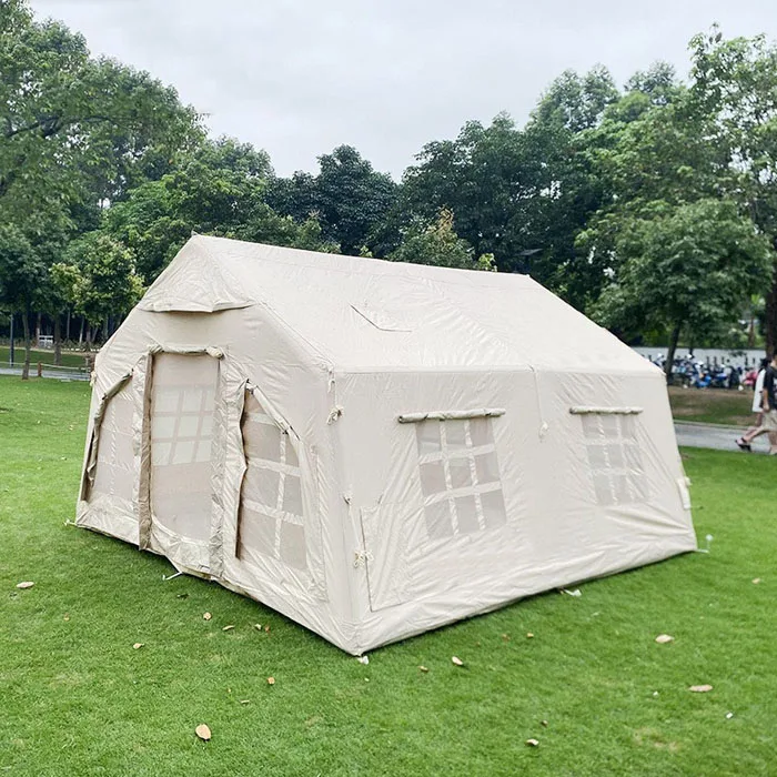 Factory direct sales Portable Outdoor Inflatable Camping Tent Thickened Inflatable Tent