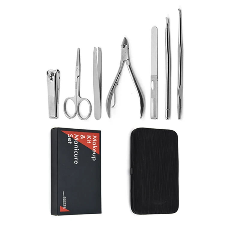 Women Beauty Tools Foot File Nail Clipper Pedicure Scissors Cutter Kit Mini Nail Care Products Salon Manicure Set